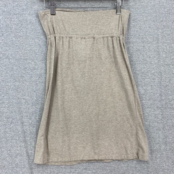 Ambiance Apparel Dress Womens Small (Chico) Beige Strapless Empire Built In Bra - Picture 3 of 9